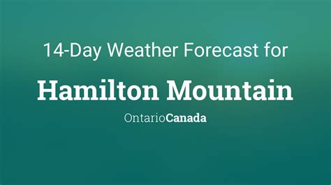 weather today in hamilton ontario canada